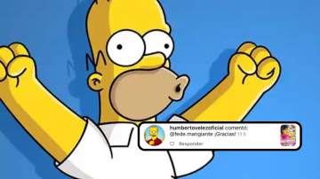 El histórico doblajista de Homero Simpson interactuó en una publicación de InfoStream