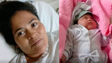 Furor en las redes por Nazarena, la “superbebé” que nació con 6,5 kilos en La Banda