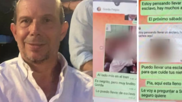 “Lo puedo llevar como esclavo, hay muchos”: los polémicos mensajes del arquitecto santiagueño detenido por racismo contra un niño