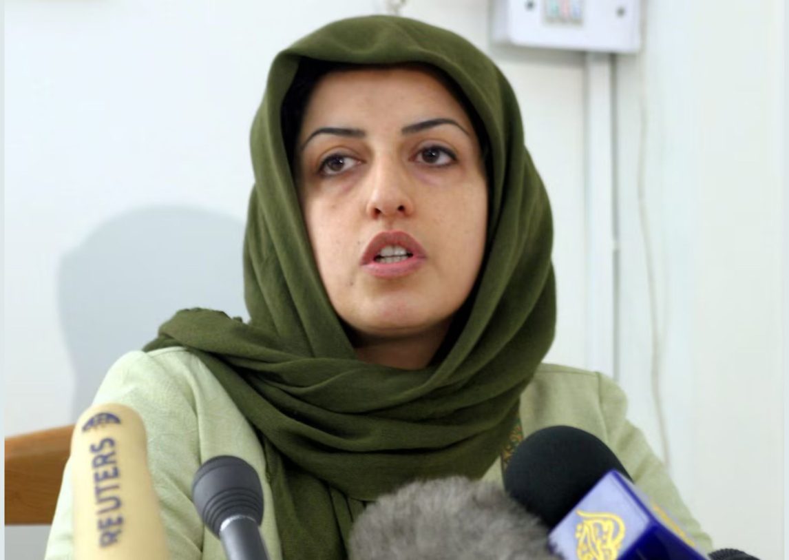 La Nobel de la Paz, Narges Mohammadi, permanece en estado crítico tras una huelga de hambre
