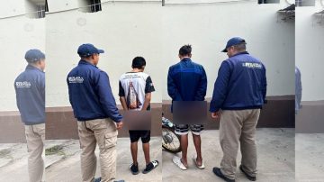 Detienen a dos motochorros acusados de asaltar a una jubilada en zona Centro