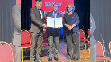 El vicegobernador Silva Neder asistió a la noche de gala por el aniversario de la UNSE