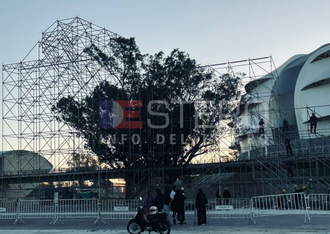 Santiago se prepara para el show de Airbag en el Estadio Único