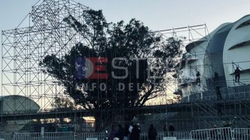 Santiago se prepara para el show de Airbag en el Estadio Único