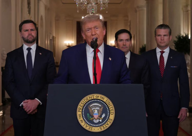 Trump declara el fin de la guerra con Irán y evita el control del Congreso