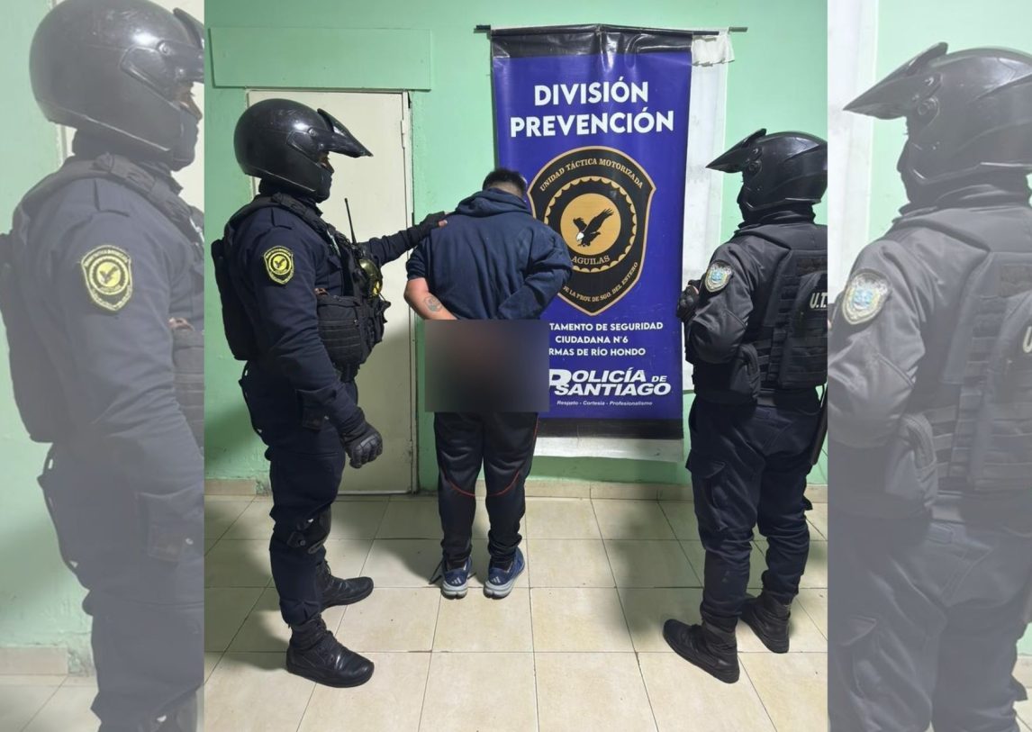 Intentó robarle el celular a un menor y fue detenido