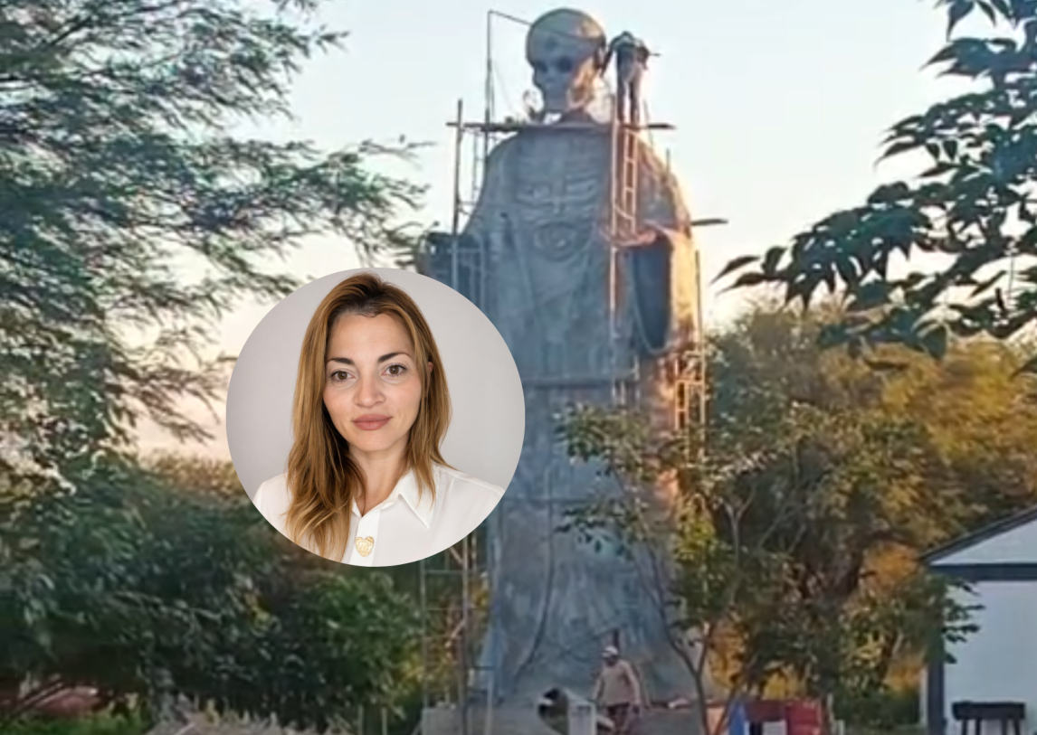 Continua la polémica: abogada santiagueña iniciará acciones legales contra la construcción de la estatua de San La Muerte