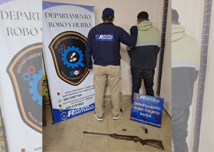 Detuvieron a un hombre que amenazaba a una vecina y exhibía armas en redes sociales