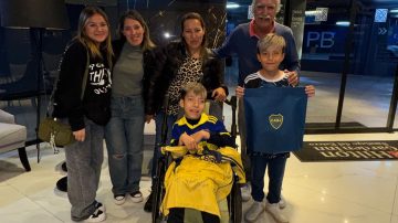 Facu vivió un emotivo encuentro con Boca Juniors en medio de su campaña solidaria
