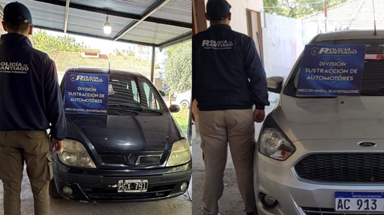 En distintos operativos, la policía logró recuperar dos autos que habían sido robados en Buenos Aires