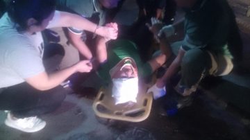 Violento arrebato en zona sur: una mujer terminó herida y hospitalizada