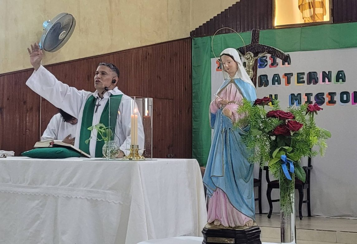 Con un triduo y la misa central, celebrarán la fiesta anual de Nuestra Señora de la Dulce Espera