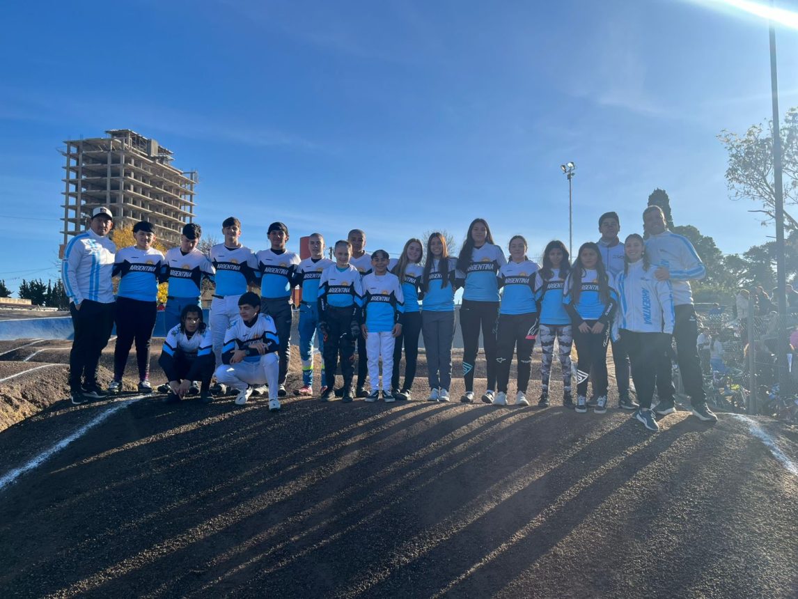 Benjamín Luna fue presentado en la Selección Argentina de BMX de menores