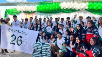 FOTOS. Emotiva presentación de camperas de egresados en Cañada Escobar