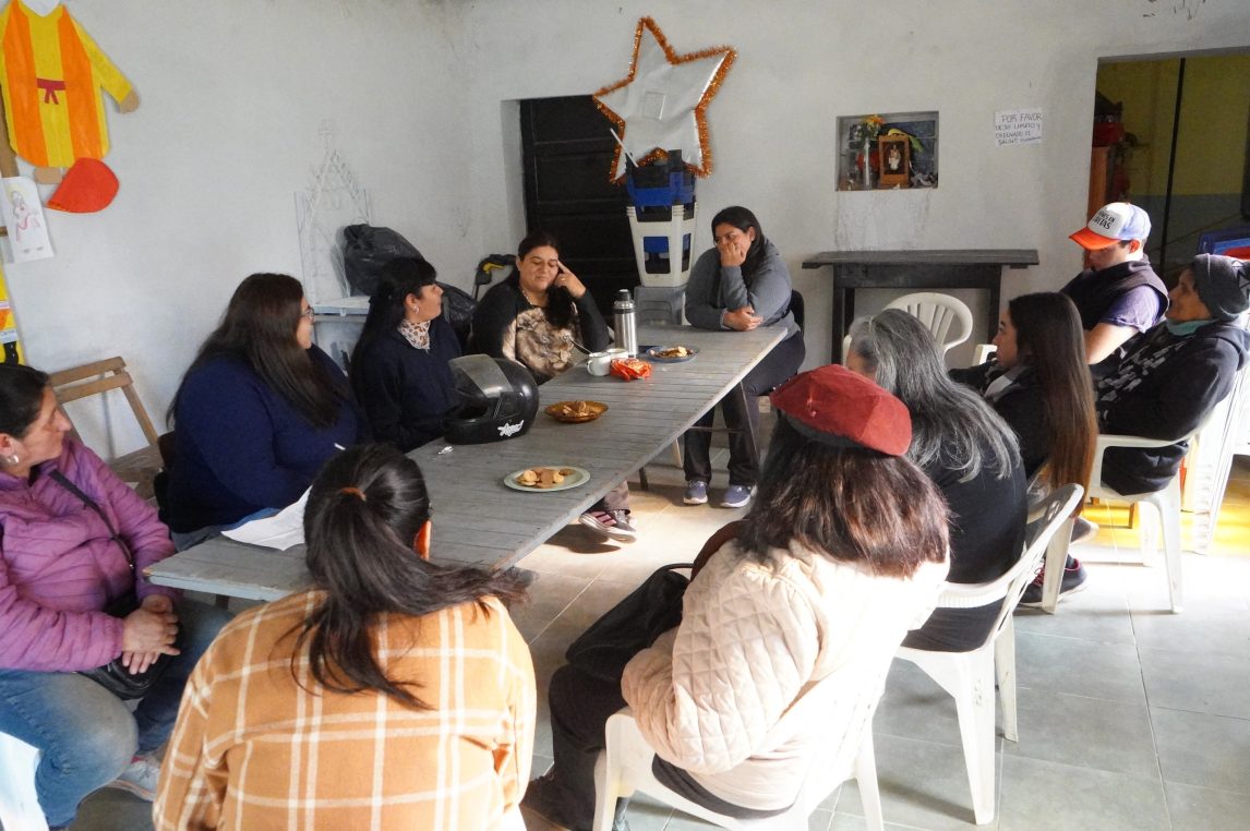 La capilla Nuestra Señora de Pompeya recibió al programa “Acompañarnos”