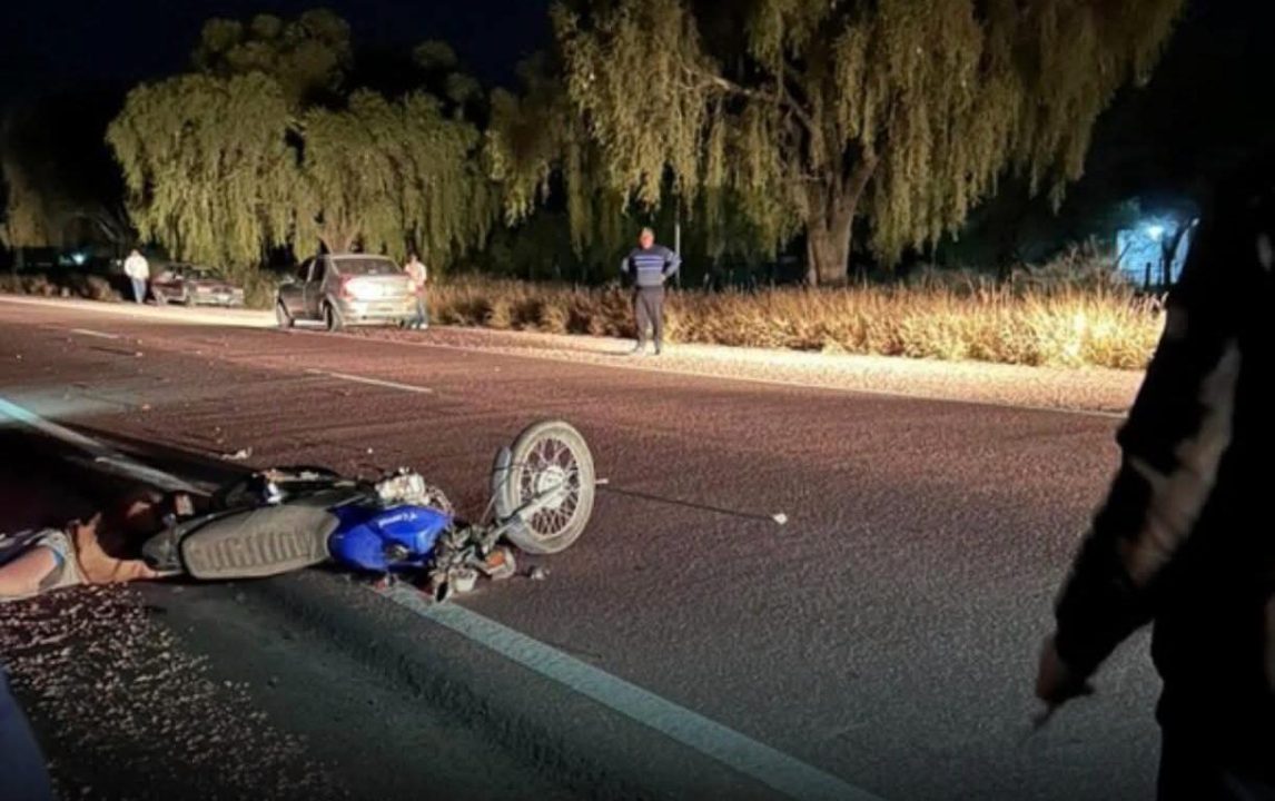 Grave choque en Ruta 9: un motociclista sufrió la amputación de parte de una pierna