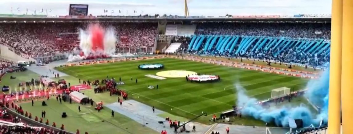 VIDEO: Impresionante recibimiento para River y Belgrano en la final del Apertura