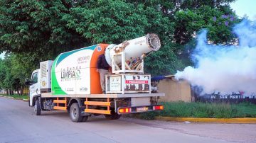 Continúan con los operativos de fumigación y se solicita a los vecinos reforzar las tareas preventivas
