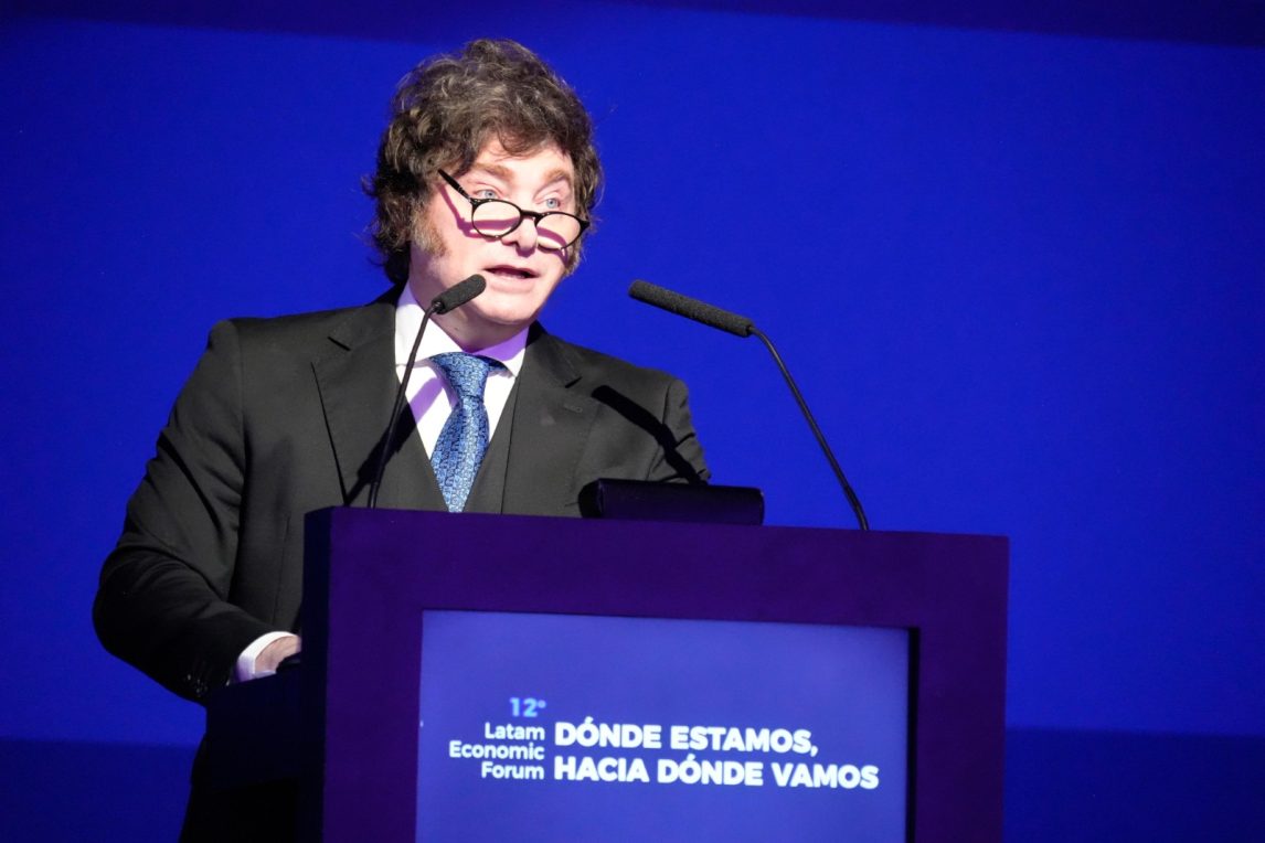 Milei: “Hice todo mal para estar en la política y por eso soy el primer presidente liberal libertario”