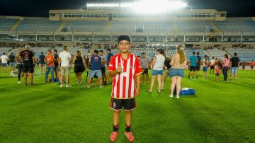 Talento santiagueño: Eder Emanuel Gerez continúa creciendo en el fútbol infantil