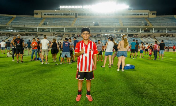 Talento santiagueño: Eder Emanuel Gerez continúa creciendo en el fútbol infantil