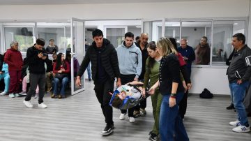 FOTOS. Realizaron inédita jornada de simulación clínica y aeroevacuación pediátrica en Santiago