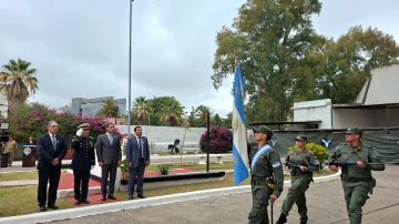 Silva Neder encabezó el acto central por el 216° aniversario del ejército argentino