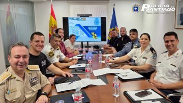 El Gobierno continúa impulsando la capacitación internacional de la Policía de Santiago