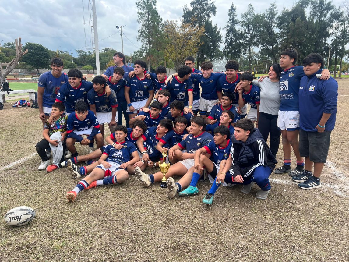 Una jornada a puro rugby juvenil reunió a clubes de Santiago, Catamarca y La Rioja