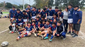 Una jornada a puro rugby juvenil reunió a clubes de Santiago, Catamarca y La Rioja