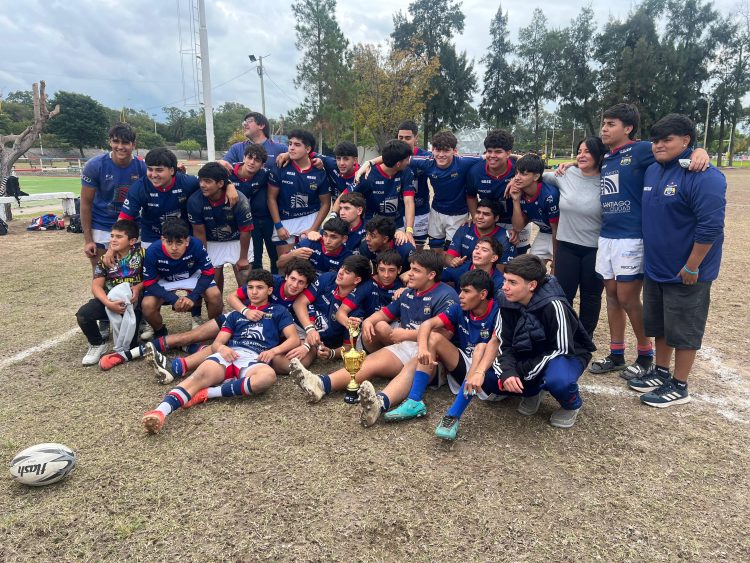 Una jornada a puro rugby juvenil reunió a clubes de Santiago, Catamarca y La Rioja
