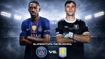 Dibu Martínez y Dembélé volverán a cruzarse en una final: PSG y Aston Villa definirán la Supercopa de Europa
