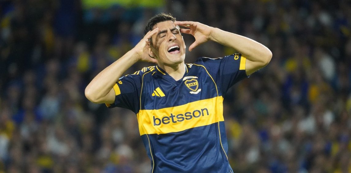 Problema para Úbeda: Merentiel se desgarró y es duda para el partido clave de Boca