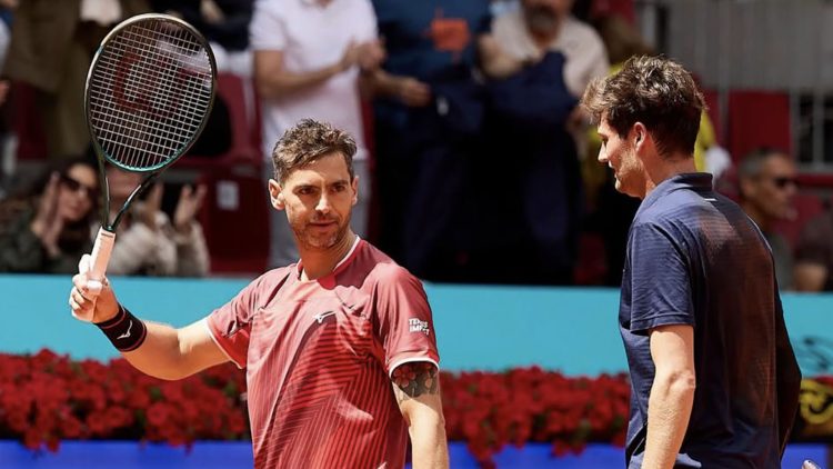 Andreozzi y Guinard cayeron en la final de dobles en Madrid