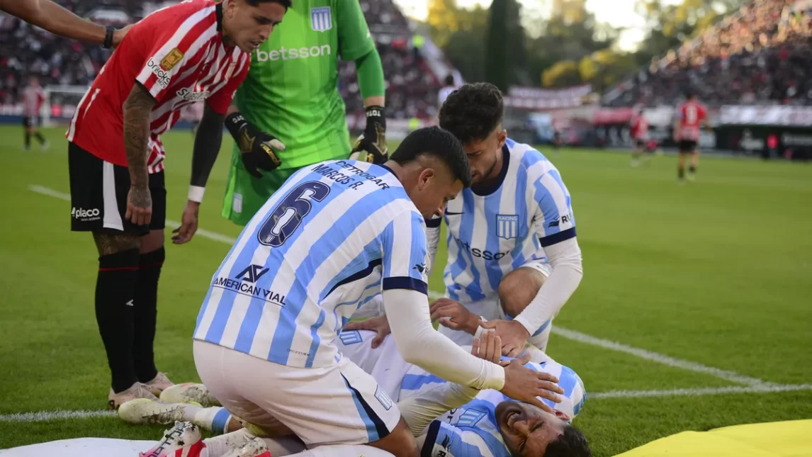 Racing confirmó la grave lesión de Alan Forneris tras el triunfo ante Estudiantes