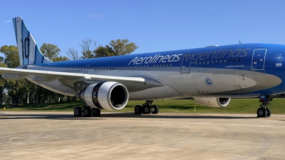 Aerolíneas presentó “El Avión Más Argentino del Mundo” de cara al Mundial 2026