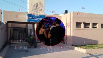 Joven madre fue a bailar y su expareja apareció en el boliche con la hija en brazos