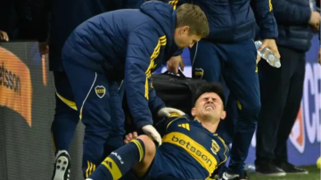 Boca confirmó la lesión de Adam Bareiro y será baja en partidos clave de la Libertadores