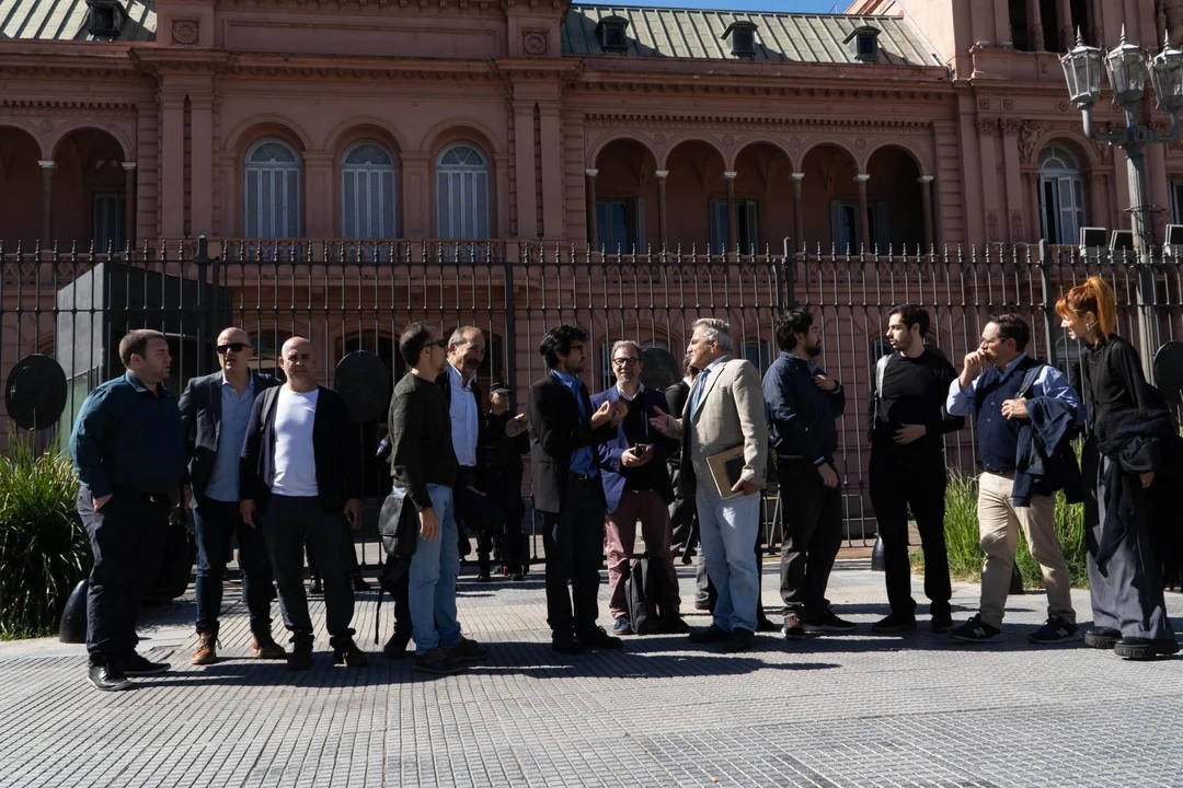 Reabre la sala de periodistas en Casa Rosada y volverían las conferencias oficiales