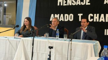 Campo Gallo: el intendente Chamorro dio su mensaje anual enfocado en viviendas, pavimento y educación