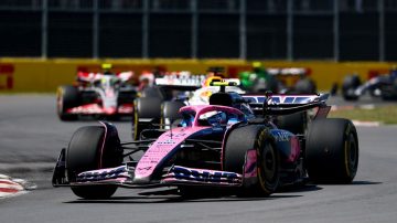 Colapinto mostró un buen ritmo y largará 13° en la Sprint de Canadá