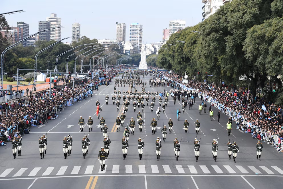 El tradicional desfile militar del 9 de Julio podría no realizarse este año: qué dicen desde el Gobierno nacional