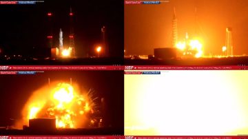 VIDEO | La explosión de un cohete de Blue Origin generó pánico en Cabo Cañaveral