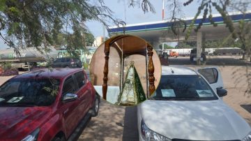 La Virgen de Huachana ya se encuentra en camino hacia la fiesta del Señor de Mailín