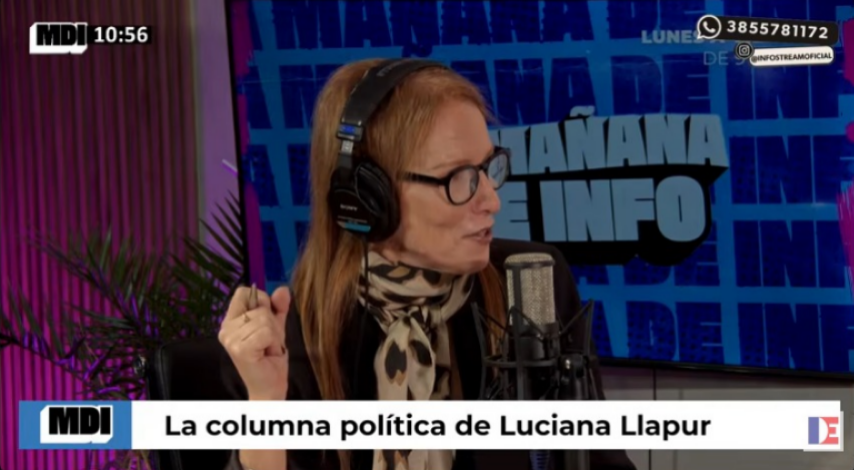 “Siguen fingiendo demencia”: la picante columna política de la Colo Llapur