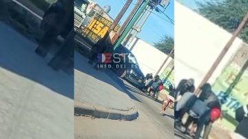 La Banda: un fuerte choque causó demoras en la intersección de Alberdi y Ruta 1