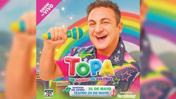 Topa vuelve a Santiago del Estero con “Un mundo de colores”
