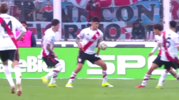 La polémica: así fue la mano de Lautaro Rivero por la que el VAR cobró penal para Belgrano ante River