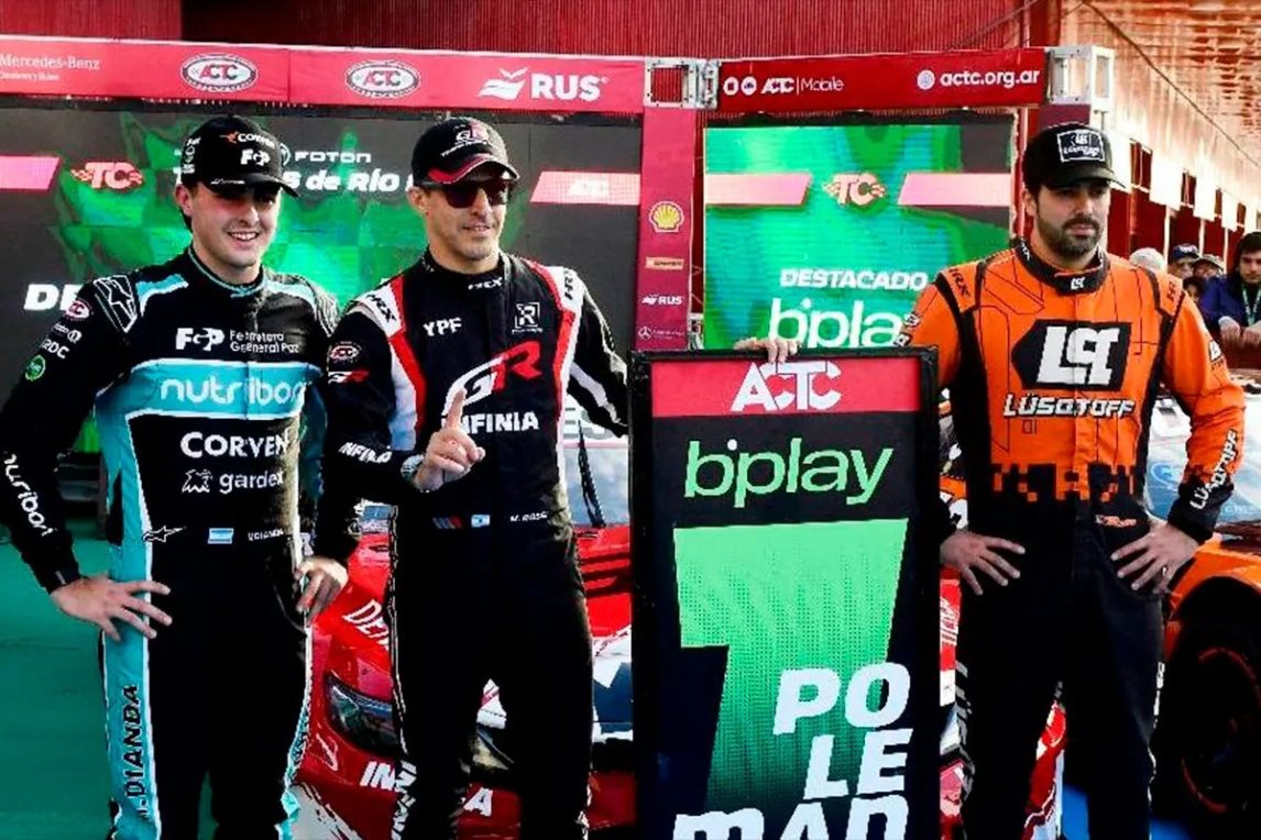 Rossi, Dianda y Lambiris parten adelante en las tres series de Las Termas de Río Hondo