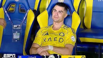 La cara de Cristiano Ronaldo: el insólito gol por el que no pudo ser campeón en Arabia